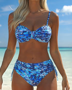 Audrey | Bikini z abstrakcyjnym wzorem