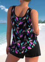 Helena | Stylowy zestaw tankini w kwiaty dla kobiet