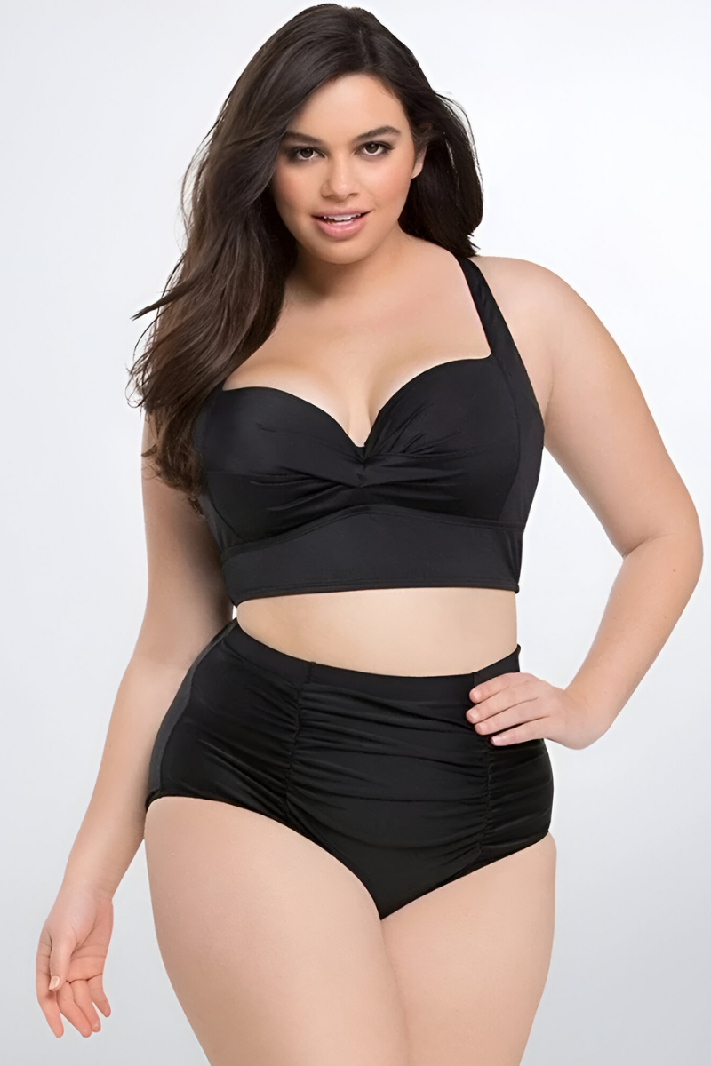 Louna™ | Bikini w dużych rozmiarach z elastycznym kontrolowaniem brzucha