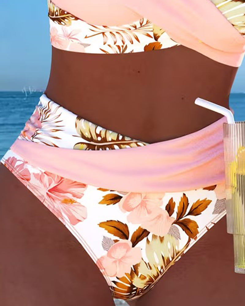 Jolina | Kwiatowy Kontrastowy Bikini