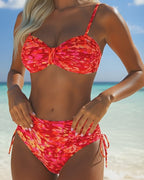 Audrey | Bikini z abstrakcyjnym wzorem