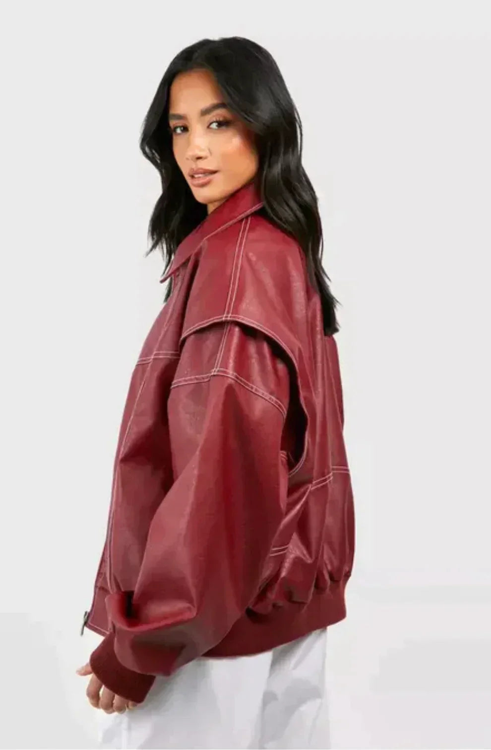 Kobiety Kurtka | Kurtka w kroju oversize jako odzież wierzchnia