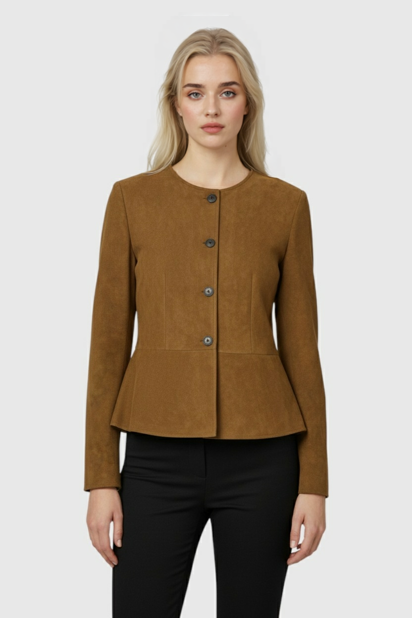 Victoria | Stylowa Vintage Kurtka Casual z Ponadczasowym Designem