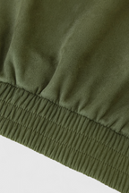 Victoria | Elegancka Zielona Kurtka Bomber z Ponadczasowym Stylem
