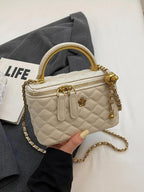 Alice | Modna torebka crossbody z pikowaniem i regulowanym paskiem