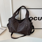 Amber | Elegancka Czarna Torebka na Ramię z Funkcjonalnym Designem