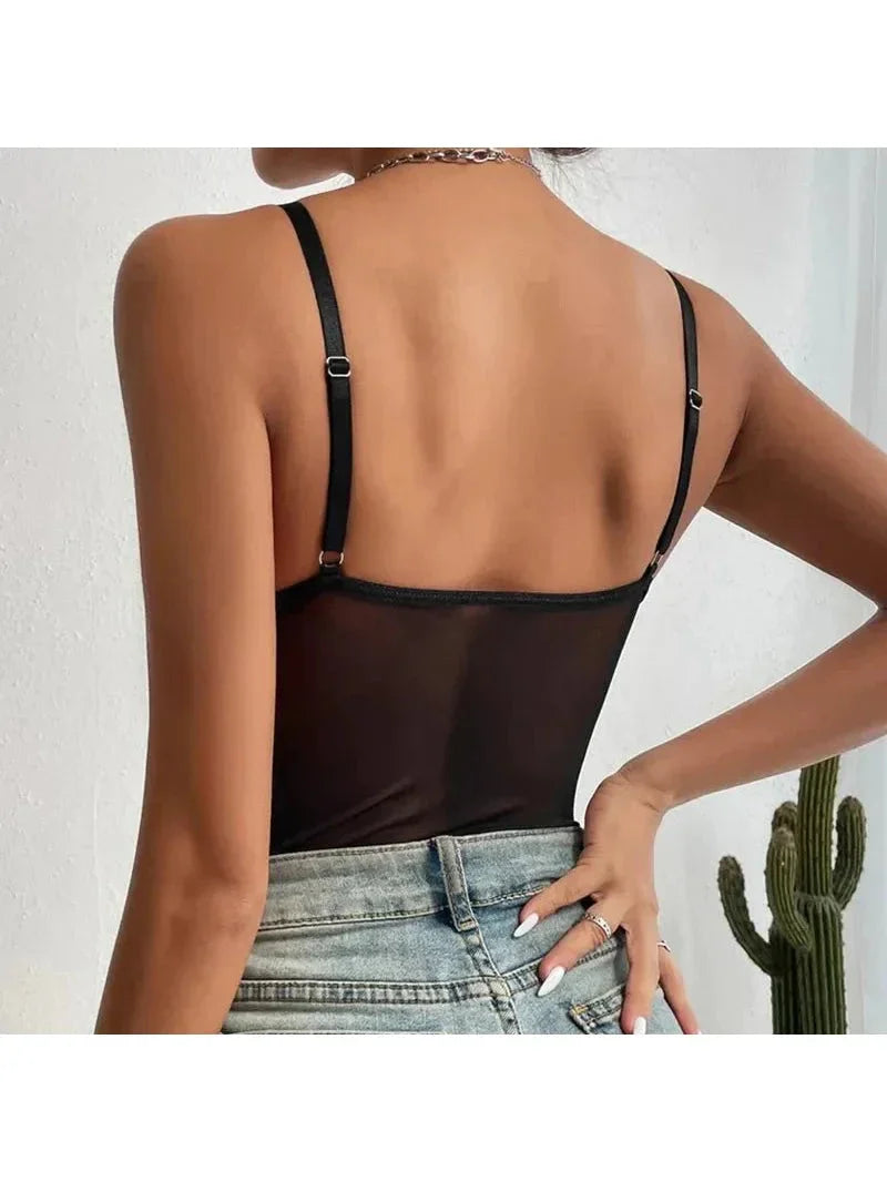 Celine | Haftowany Body Korsetowe