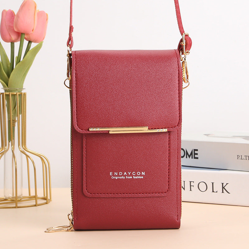 Elena | Elegancka torba messenger z ekranem dotykowym dla nowoczesnych kobiet