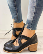 Evelyn | Eleganckie T-Strap Szpilki z Nowoczesnym Akcentem