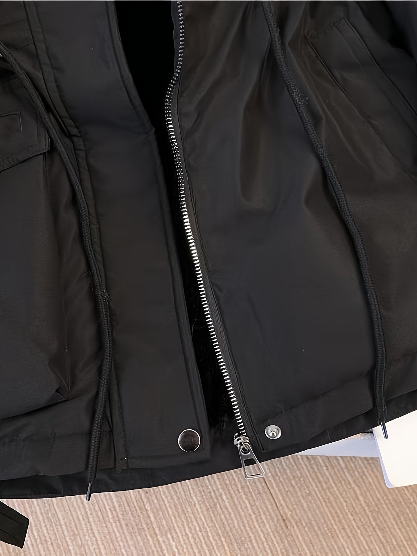 Hailey | Przytulna Kurtka Parka z Sztucznym Futrem