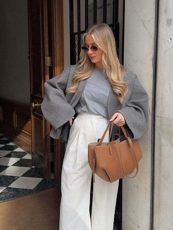 Isabella | Oversized Vintage Torebka z Uniwersalnymi Paseczkami - Lumina