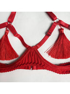 Layla | Zestaw Lingerie z Frędzlami
