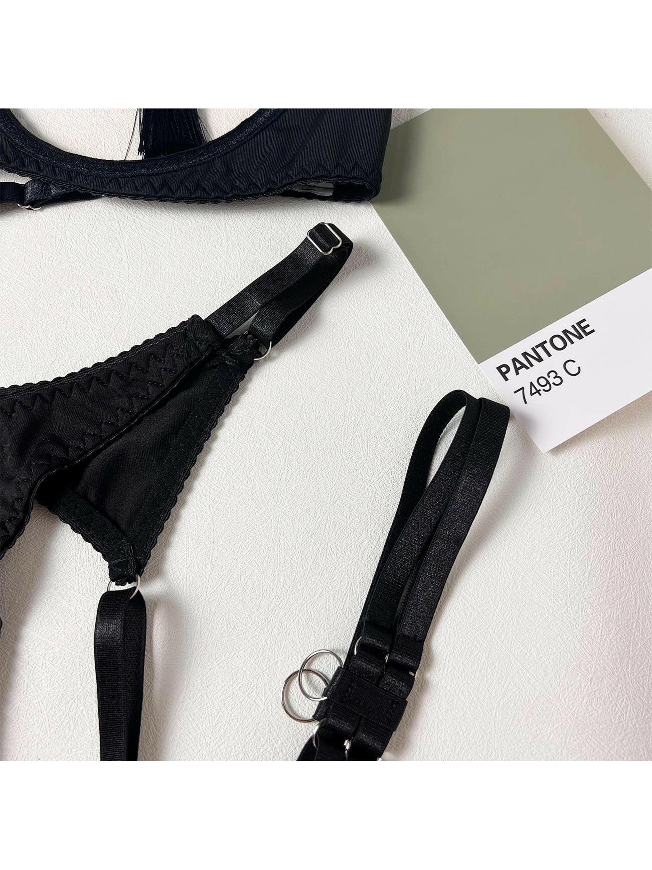 Layla | Zestaw Lingerie z Frędzlami