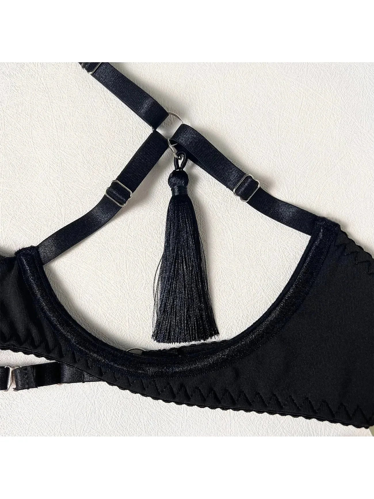 Layla | Zestaw Lingerie z Frędzlami
