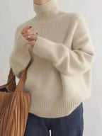 Lena - Sweter z golfem