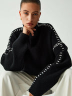 Riley - Sweter Dzianinowy