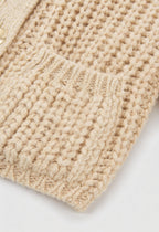Sophia | Przytulny Beżowy Sweter z Luźnym Fasonem