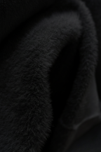 Sophia | Elegancki Czarny Sweter z Golfem Slim Fit