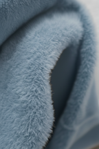 Sophia | Elegancki Sweter z Golfem w Kolorze Niebieskim