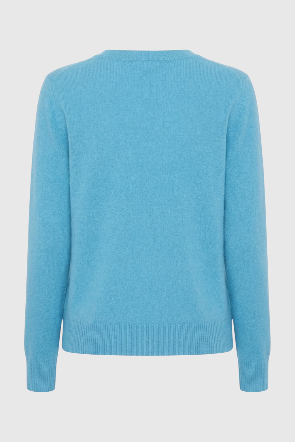Sophia | Flattering Light Blue V-Neck Women's Sweater with Fitted Silhouette