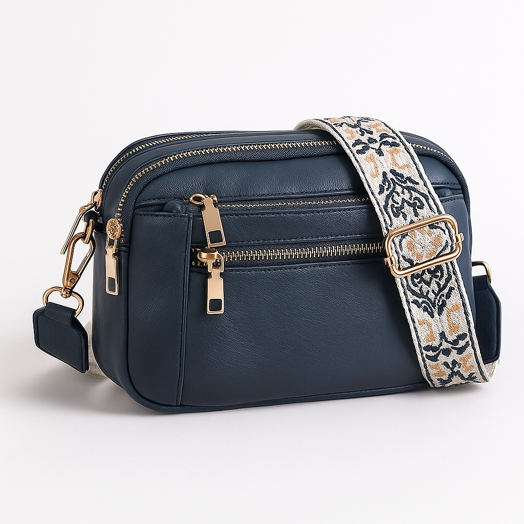 Victoria | Boho-inspirowana torebka na ramię z wegańskiej skóry