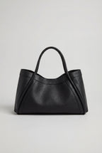 Victoria | Elegancka czarna torba tote z przestronnymi kieszeniami