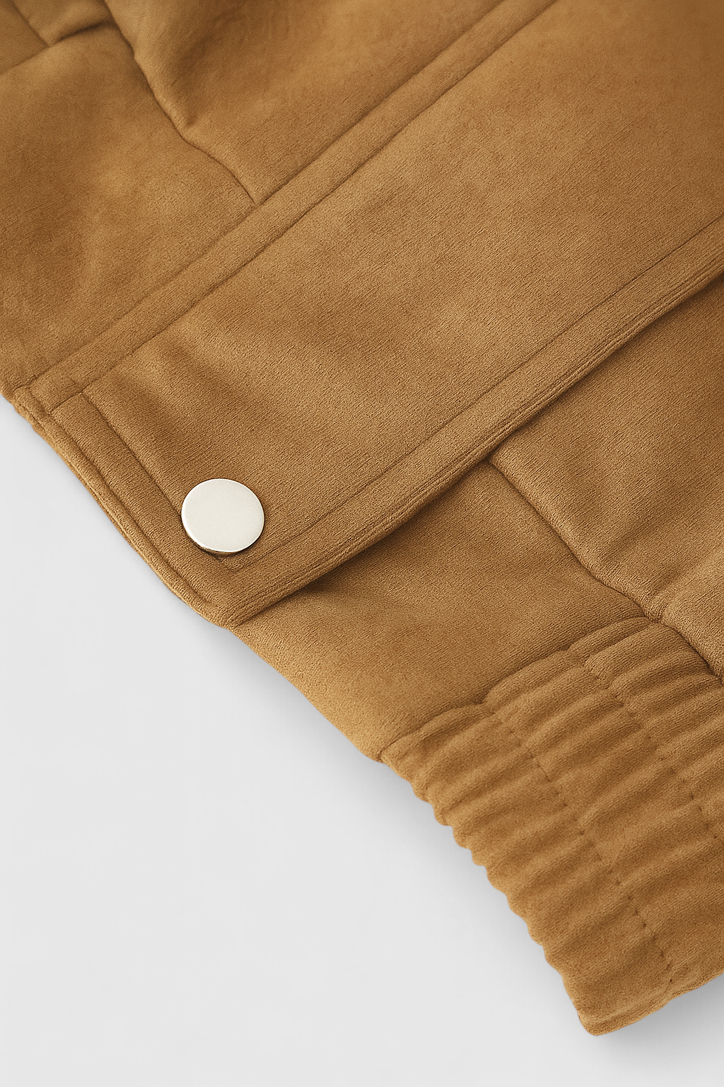 Wiktoria | Elegancka Brązowa Kurtka Bomber z Uniwersalnym Designem