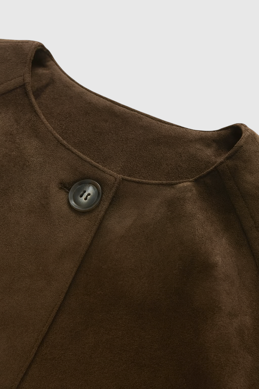 Victoria | Elegancka kurtka O-neck z długimi rękawami i kieszeniami