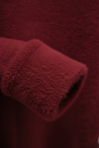 Victoria | Elegancki Sweter z Golfem w Kolorze Burgundowym