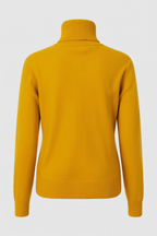 Victoria | Elegancki Sweter z Golfem w Szarym