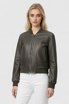 Victoria | Kurtka Bomber w Stylu Retro z Nowoczesnym Komfortem