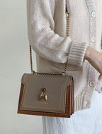 Wiktoria | Strukturalna Elegancka Torebka z Chic Detalami