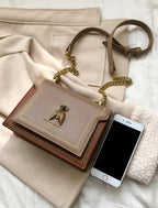 Wiktoria | Strukturalna Elegancka Torebka z Chic Detalami