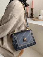 Wiktoria | Strukturalna Elegancka Torebka z Chic Detalami