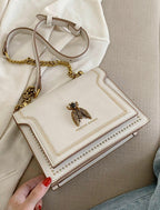 Wiktoria | Strukturalna Elegancka Torebka z Chic Detalami